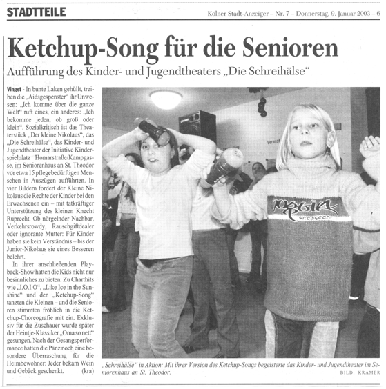 Ketchup-Song f�r die Senioren